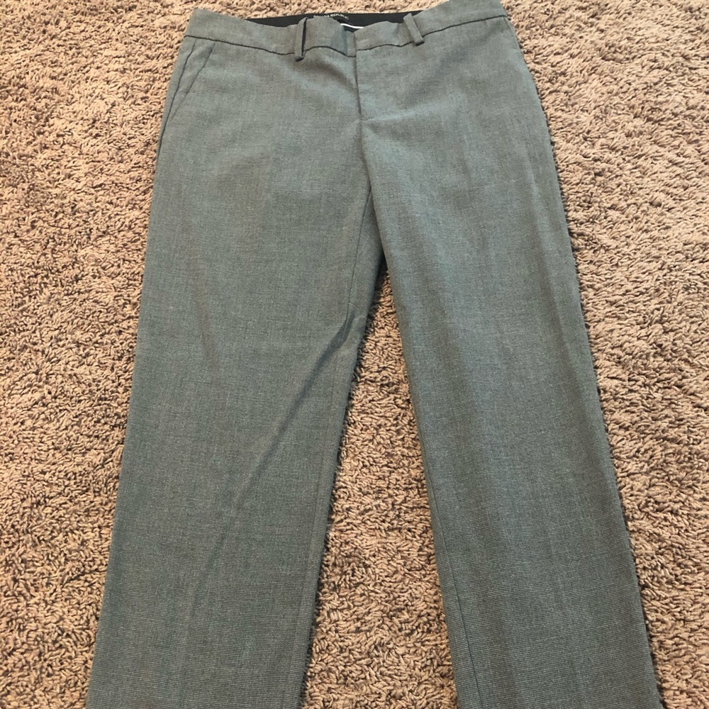 Gray dress pants banana republic